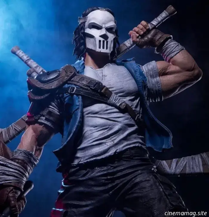 Casey Jones se une a la línea de leyendas de las Tortugas Ninja Mutantes Adolescentes de Premium Collectibles con una estatua a escala 1:3