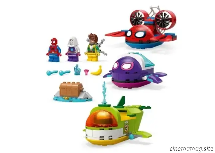 Revelados los sets de LEGO Marvel Spidey and His Amazing Friends para el invierno de 2026