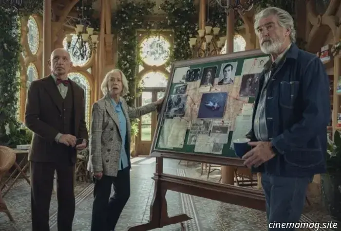 Trailer for Netflix's The Thursday Murder Club, featuring Helen Mirren, Pierce Brosnan, Ben Kingsley, and Celia Imrie.