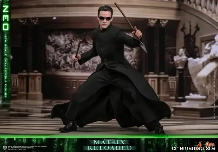 La figura in scala sei di Neo di The Matrix Reloaded svelata da Hot Toys