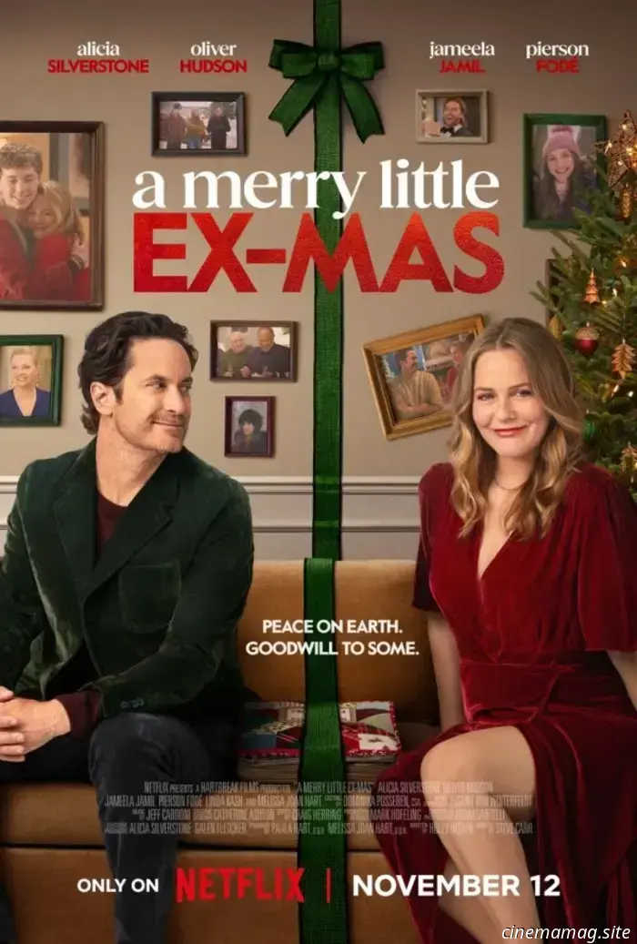 Trailer della commedia romantica natalizia A Merry Little Ex-Mas con Alicia Silverstone e Oliver Hudson.