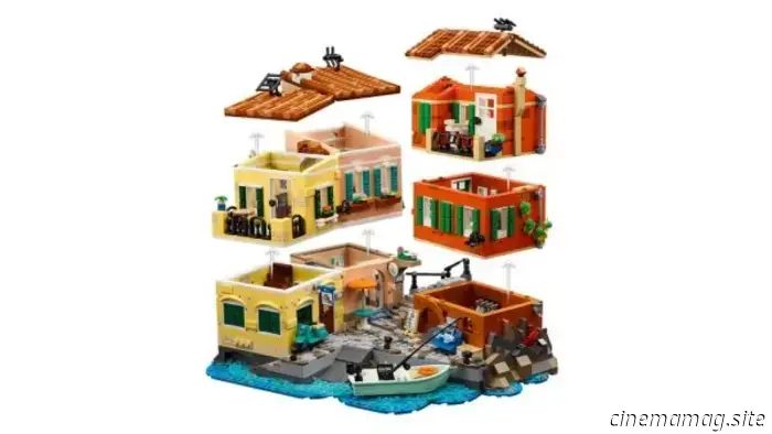 The LEGO Icons Italian Riviera set has been officially revealed.