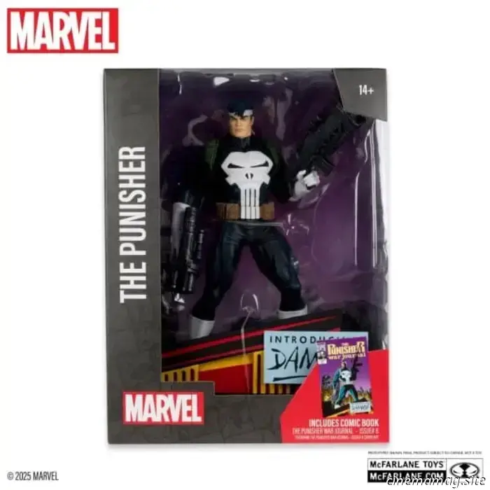 McFarlane Toys has revealed the sixth scale collectible of The Punisher: War Journal.