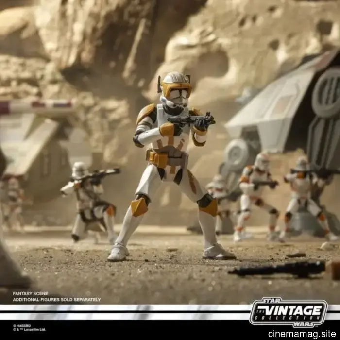 Hasbro has unveiled the Star Wars: The Vintage Collection 2-pack featuring Anakin Skywalker and Clone Commander Cody from Revenge of the Sith.