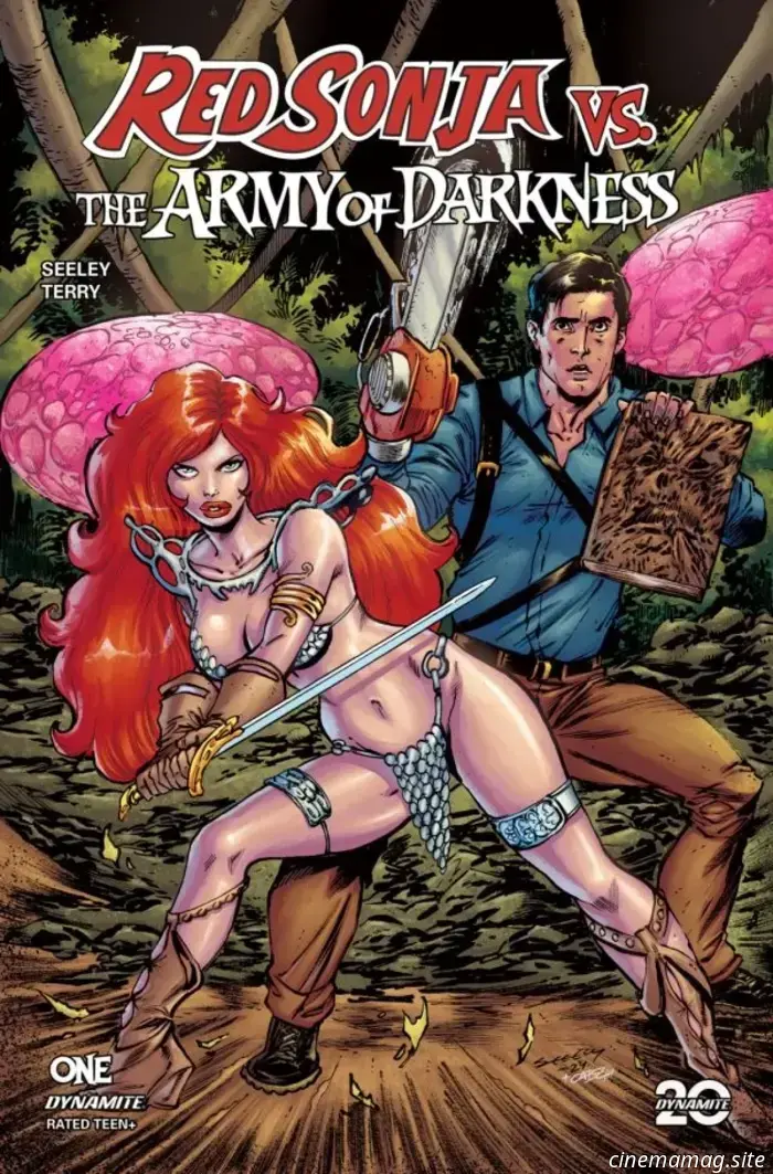 Take an exclusive look at Red Sonja vs. The Army of Darkness #1.