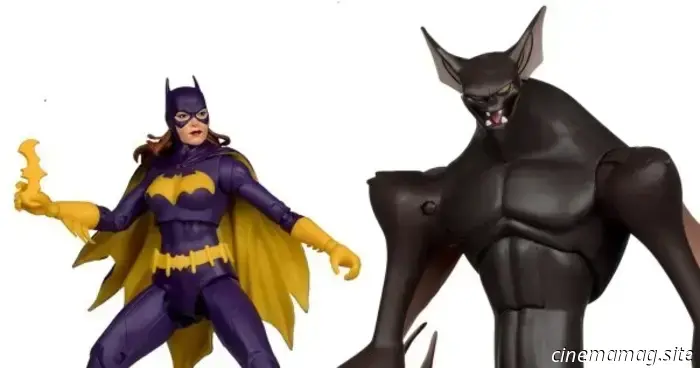 McFarlane Toys reveals new DC Direct figures of Batgirl, Blackfire, Man-Bat, and Red Tornado.