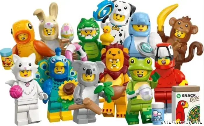 LEGO Collectible Minifigures adotta il tema animale per la Serie 28