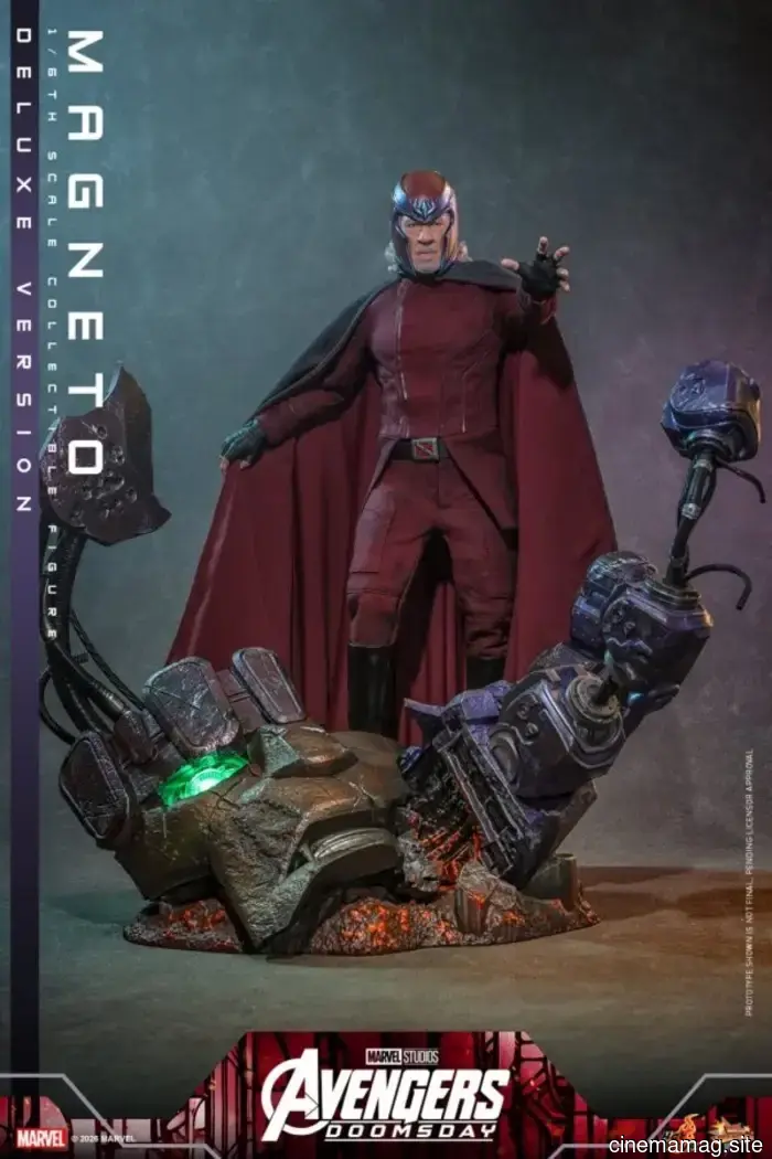 Hot Toys introduces the sixth scale figure of Magneto from Avengers: Doomsday.