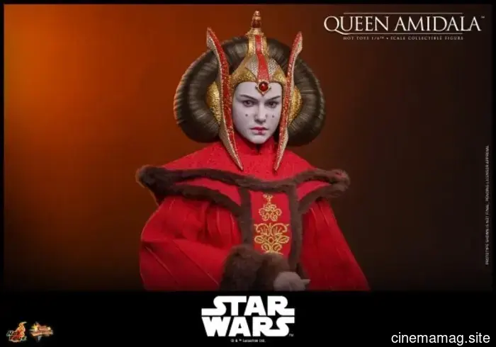 Hot Toys presenta la figura a escala sexta de la Reina Amidala de Star Wars: Episodio I – La Amenaza Fantasma.
