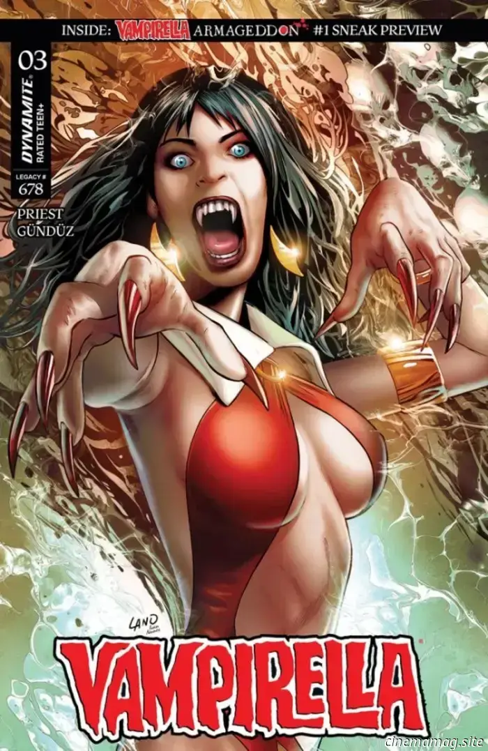 Vampirella #3 - Avance del cómic