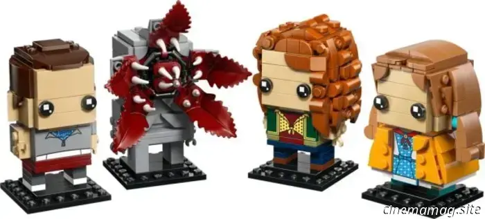 LEGO BrickHeadz Stranger Things: svelato il set di figure Eleven, Max, Demogorgon e Holly