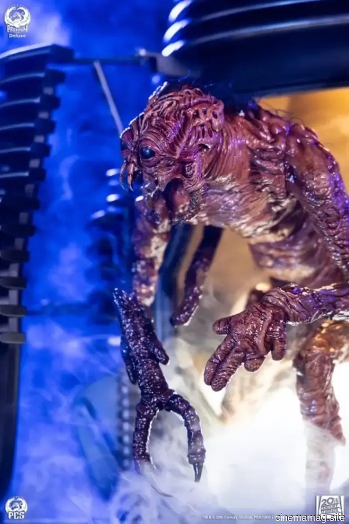 La estatua coleccionable a escala de un cuarto de The Fly presentada por PCS