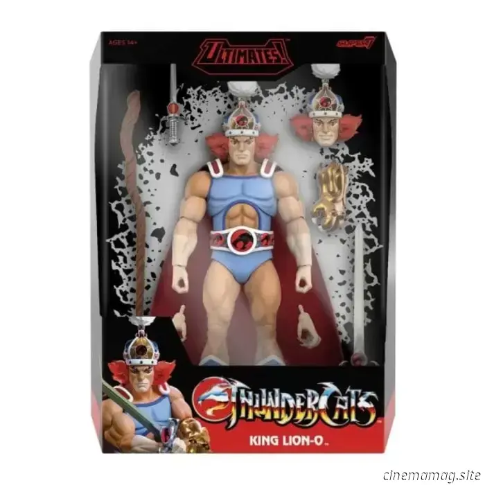 King Lion-O y Red Eye se unen a la línea de figuras de acción ThunderCats Ultimates de Super7.