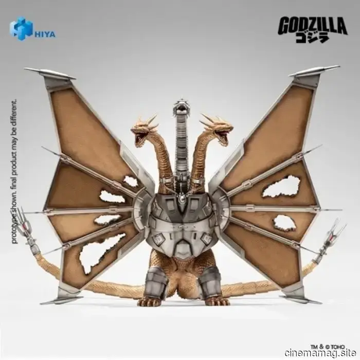 Hiya Toys выпускает Меха Кинга Гидору с новой фигуркой из серии Godzilla Exquisite Basic.