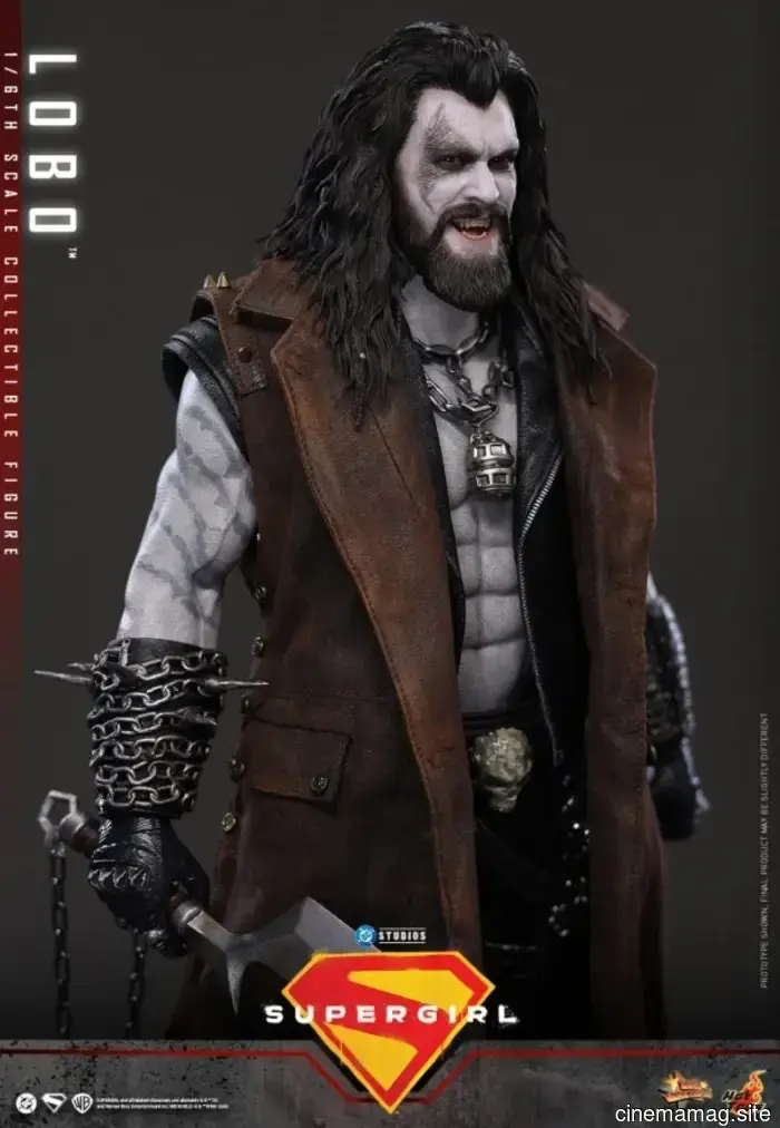 Lobo becomes a part of Hot Toys' Supergirl movie lineup with a sixth scale action figure.