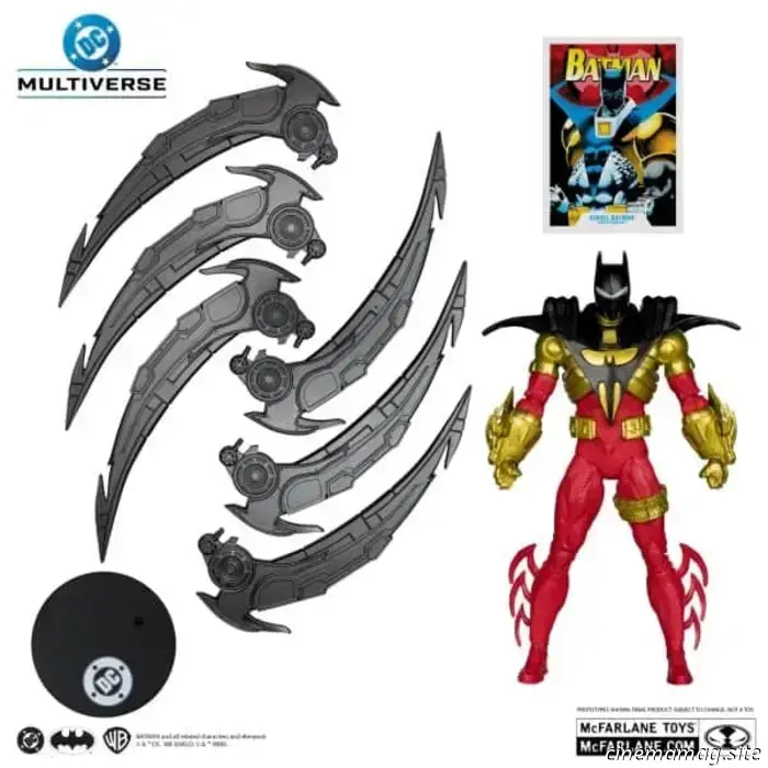 McFarlane Toys introduces new action figures from the Batman-themed DC Multiverse collection.