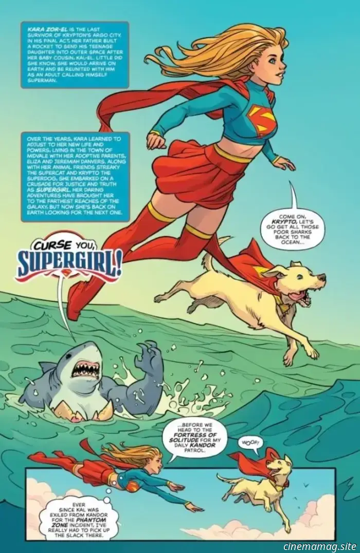 Supergirl #1-Avance del cómic
