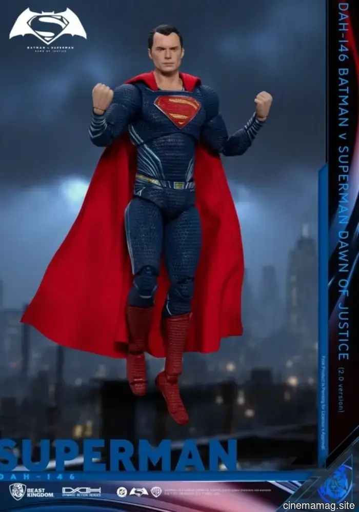Beast Kingdom reveals new Knightmare Batman and Superman Dynamic 8ction Heroes figures from Batman v Superman: Dawn of Justice.