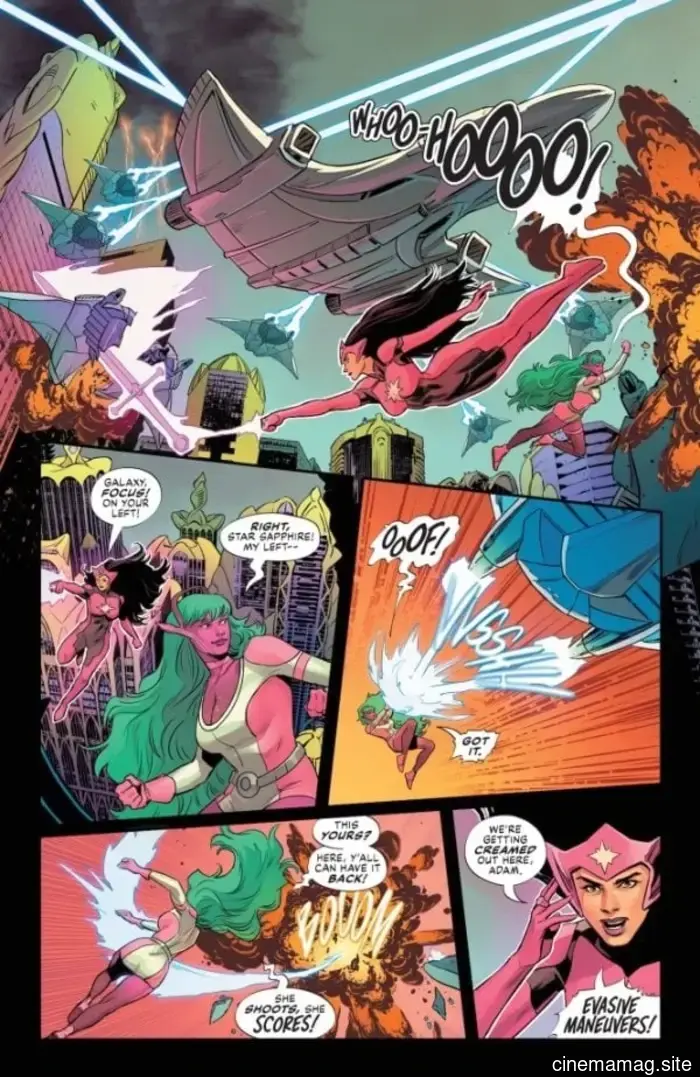 Avance de Cómic – Liga de la Justicia Especial Intergaláctica #1