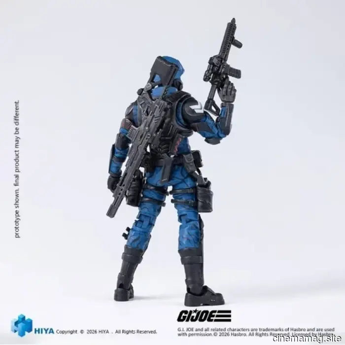 Figura de acción Cobra Officer de la mini serie Exquisite de G.I. Joe revelada por Hiya Toys