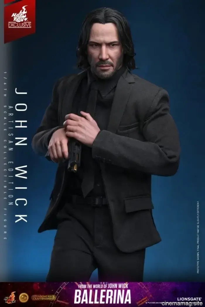 Hot Toys представляет фигурку Джона Уика в Арт-издании из фильма "Балерина"