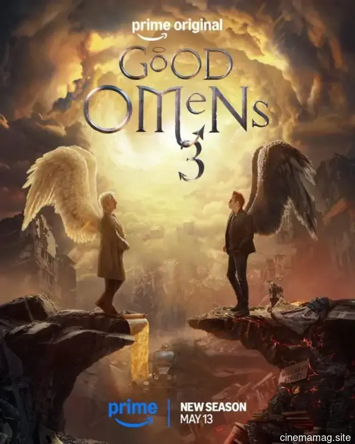 Aziraphale e Crowley tornano nel trailer di Good Omens 3