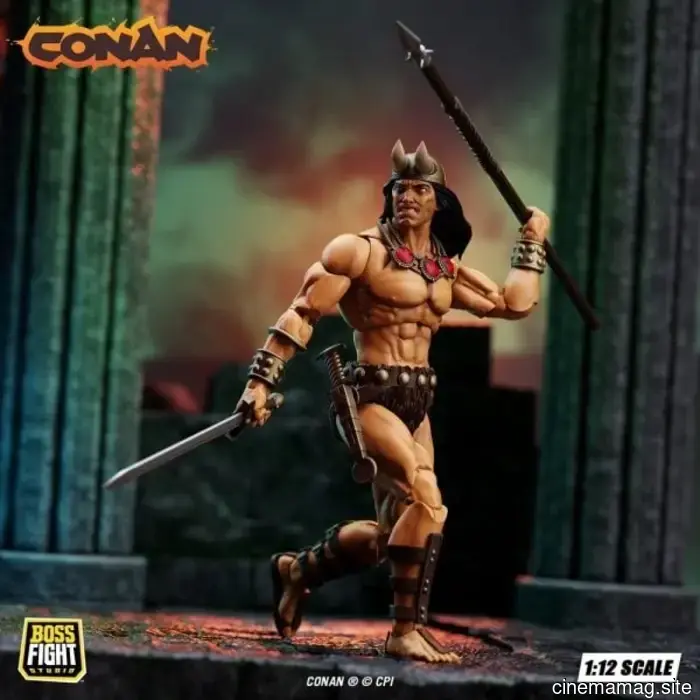 Эпические H.A.C.K.S. Фигурки в действии Young Conan и Yag-Kosha в упаковке из 2 штук, выпущенные Boss Fight Studio
