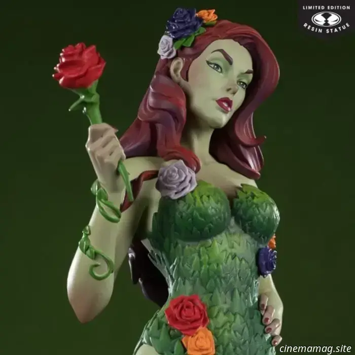 Poison Ivy becomes a part of the DC Cover Girls collection with the latest collectible statue from McFarlane Toys' DC Direct line.