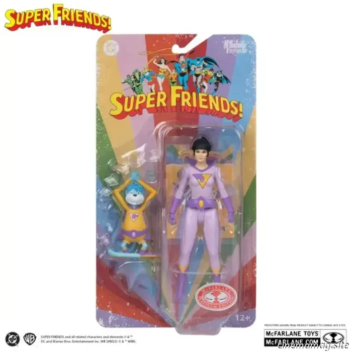 La linea di action figure retrò DC Super Friends di McFarlane aggiunge Bizarro Batman, Brainiac, i Wonder Twins e altro