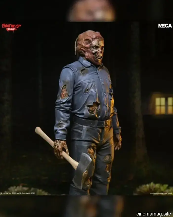 Джейсон идет в ад с фигуркой Джейсона Вурхиза из игры NECA "Пятница, 13-е: Игра" часть 9