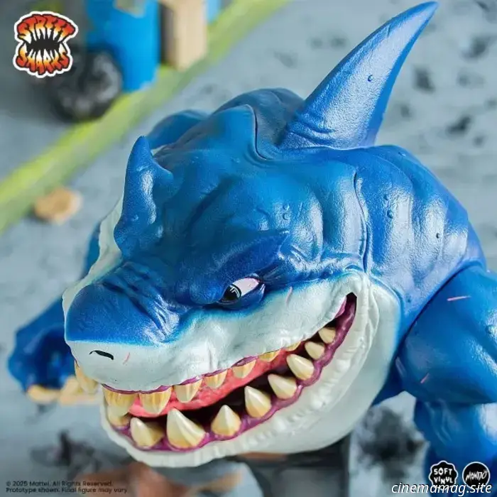 Ripster introduces the collectible figure line of Mondo's Street Sharks.