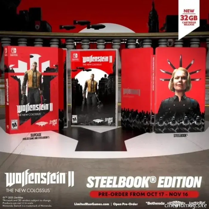 Wolfenstein II: The New Colossus opens pre-orders for physical editions on Nintendo Switch.