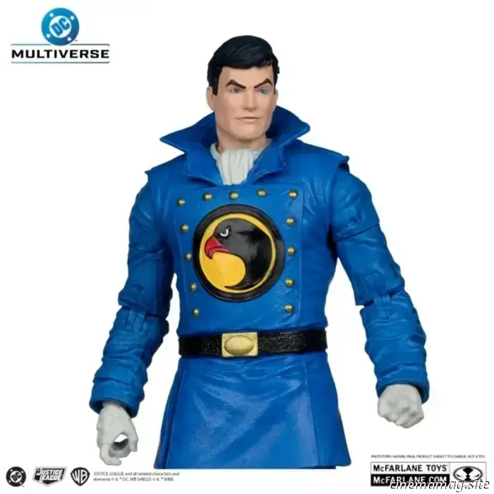 McFarlane Toys has revealed new DC Multiverse figures featuring Zatanna, Detective Chimp, Professor Pyg, Elongated Man, Cosmic Boy, and Blackhawk.