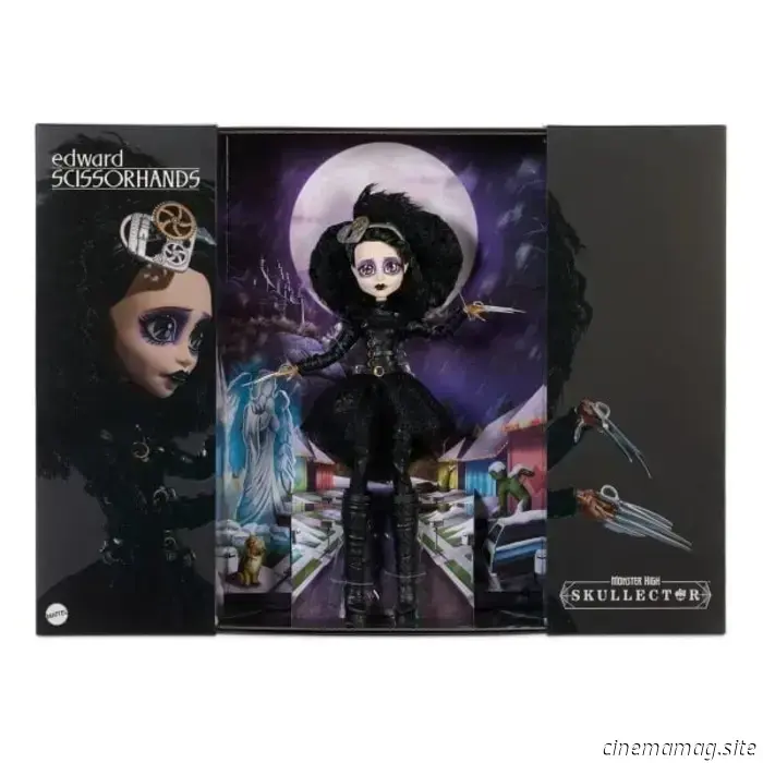 Monster High Skullector Edward Scissorhands presentado oficialmente por Mattel