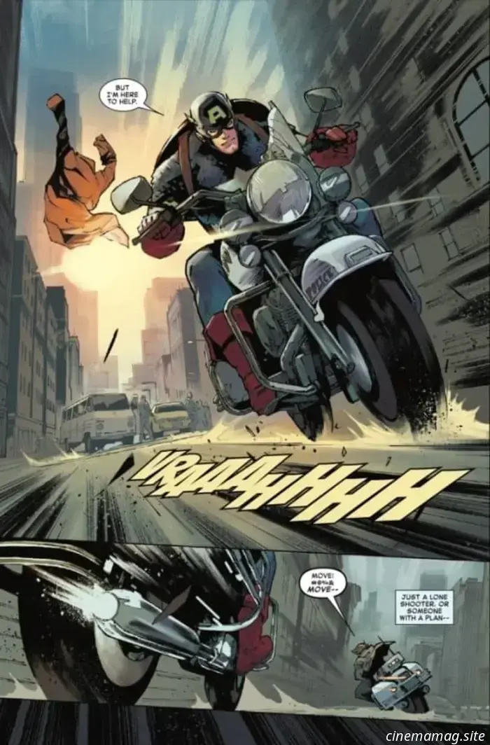 Captain America #1 - Comic Book Teaser