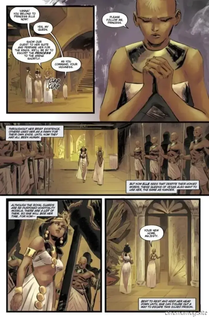 Превью комикса — «Бегущий по лезвию: Чёрный Лотос — Лас‑Вегас» №3