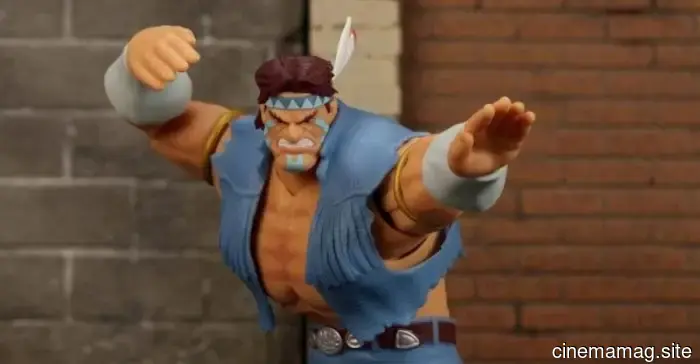 T. Hawk si unisce alla lotta con l'action figure di Ultra Street Fighter II di Jada Toys