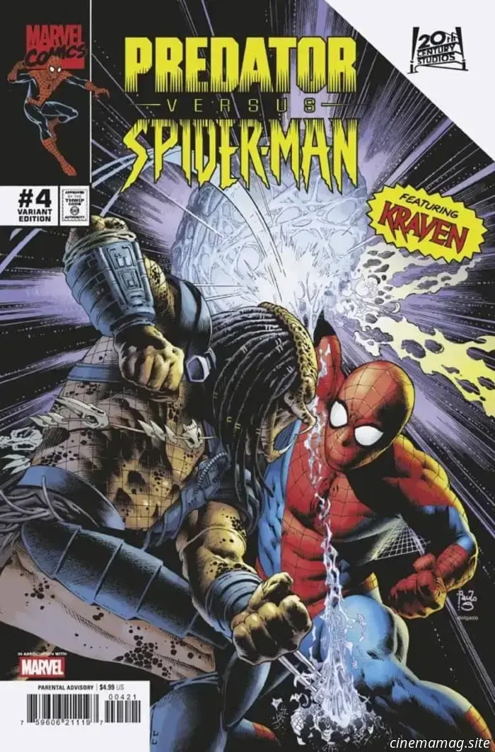 Avance de cómic - Depredador vs. Spider-Man #4