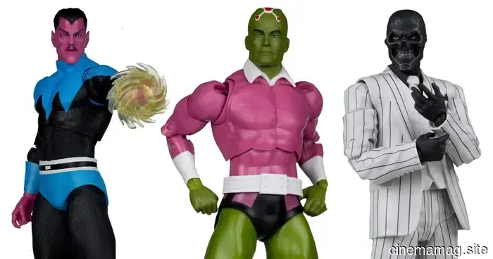 McFarlane svela nuove figure del DC Multiverse per Sinestro, Brainiac, Black Adam, Black Mask, Sentinel e Kid Flash