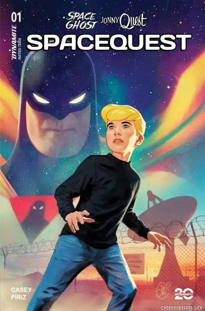 Take an initial glimpse at Dynamite's Space Ghost & Johnny Quest: Space Quest #1.