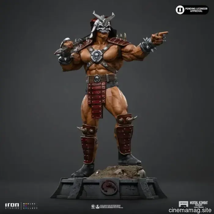 Shao Khan, Imperatore di Outworld, si unisce alla collezione di statue Art Scale di Mortal Kombat di Iron Studios