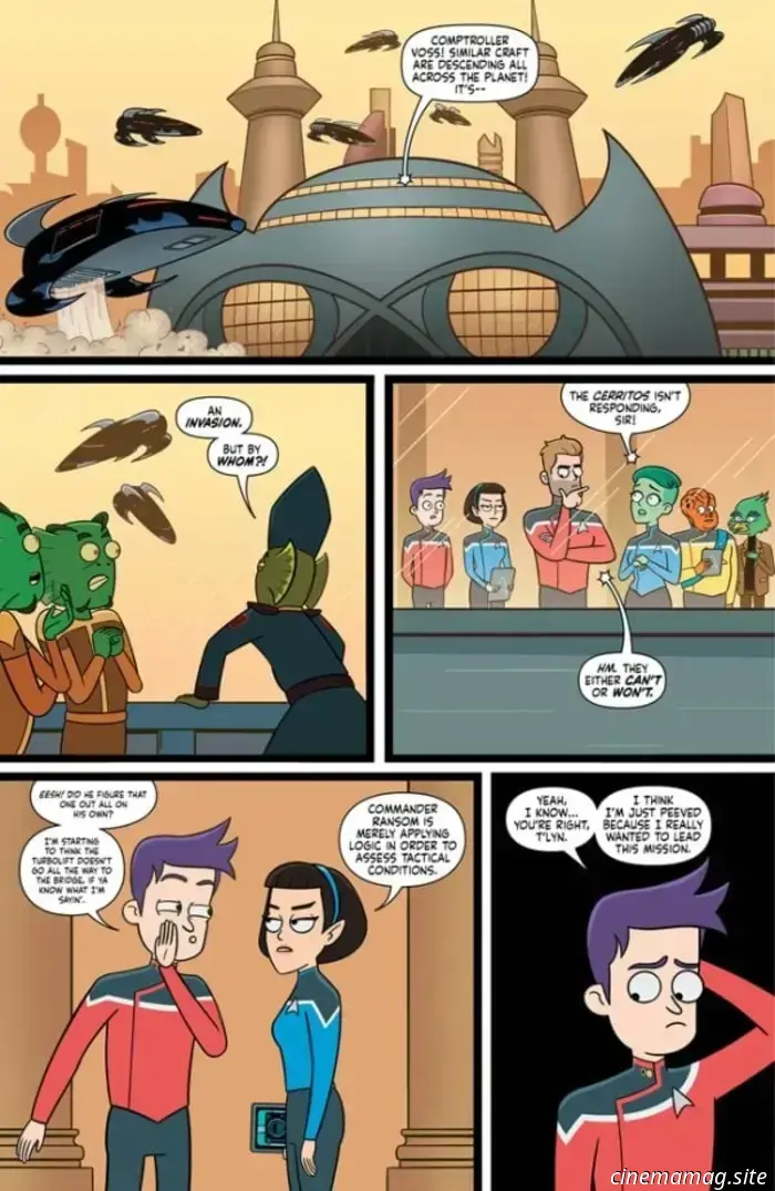 Comic Book Sneak Peek – Star Trek: Lower Decks #15