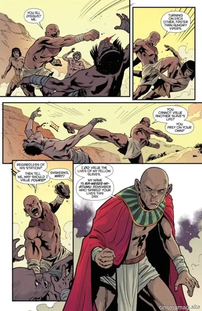 Vista previa del cómic – Mumm-Ra el Eternamente Vivo #1