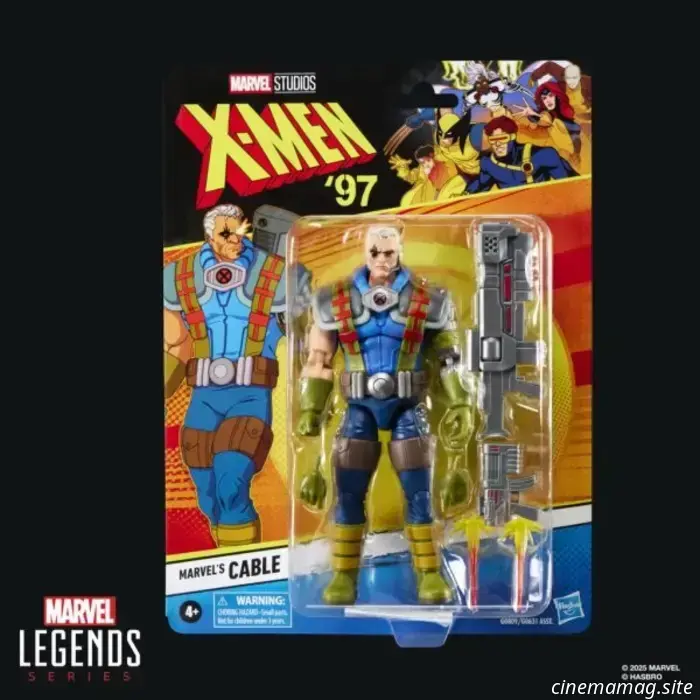 Hasbro presenta nuevas figuras de la serie Marvel Legends '97 de los X-Men en Comic-Con
