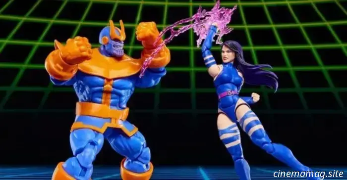 Psylocke vs. Thanos Marvel Legends Series Gamerverse 2-pack revelado por Hasbro