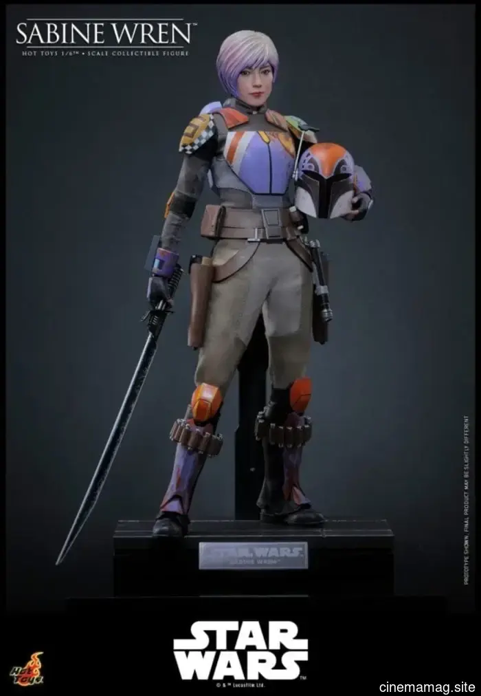 Hot Toys has released new sixth scale figures of Sabine Wren and Ezra Bridger from Star Wars Rebels.