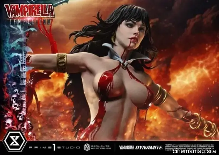 Estatua Vampirella “Tentación” de la línea Real Elite Masterline desatada por Prime 1 Studio