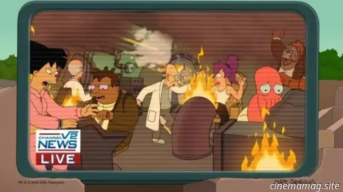 First-look images from Futurama season 13 have been unveiled in anticipation of its premiere in September.