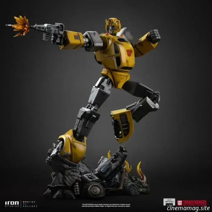 Бамблби получает новую коллекционную статую из серии «Трансформеры» от Iron Studios.