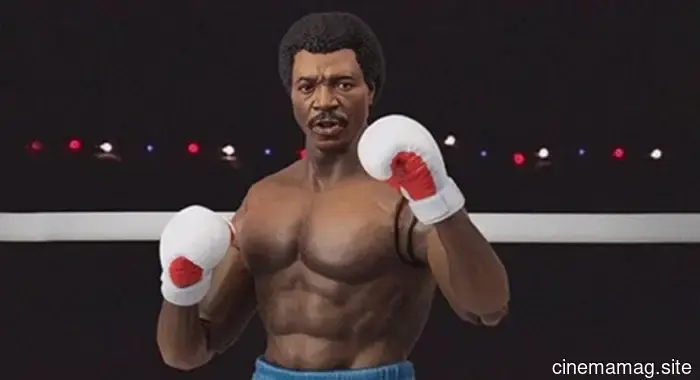 Apollo Creed regresa al ring con la figura de acción Exquisite Super Series de Rocky IV de Hiya Toys.
